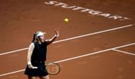 Ostapenko's opening-round opponent retired mid-match. Source: Getty